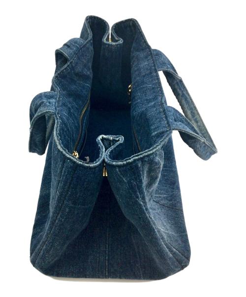 PRADA（プラダ）PRADA (プラダ) デニムトートバッグ カナパ ブルーの古着・服飾アイテム