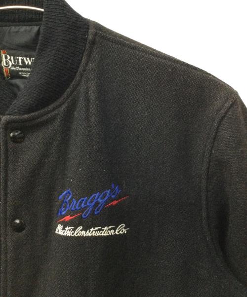 butwin（バトウィン）butwin (バトウィン) スタジャン ブラック サイズ:品質ﾀｸﾞ無い為不明の古着・服飾アイテム