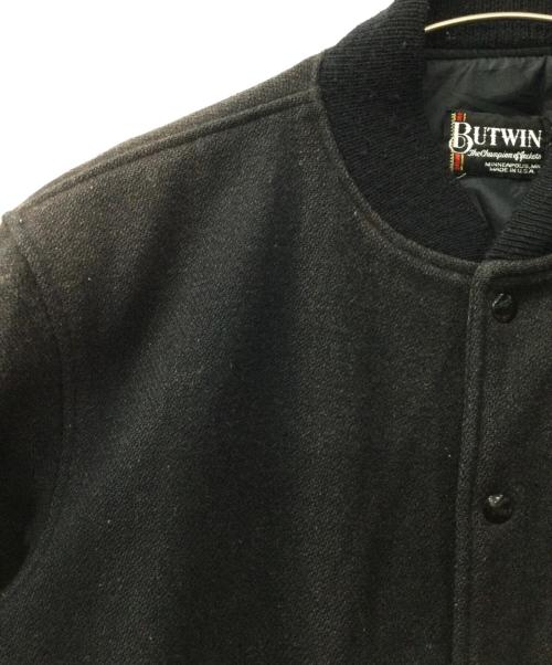 butwin（バトウィン）butwin (バトウィン) スタジャン ブラック サイズ:品質ﾀｸﾞ無い為不明の古着・服飾アイテム