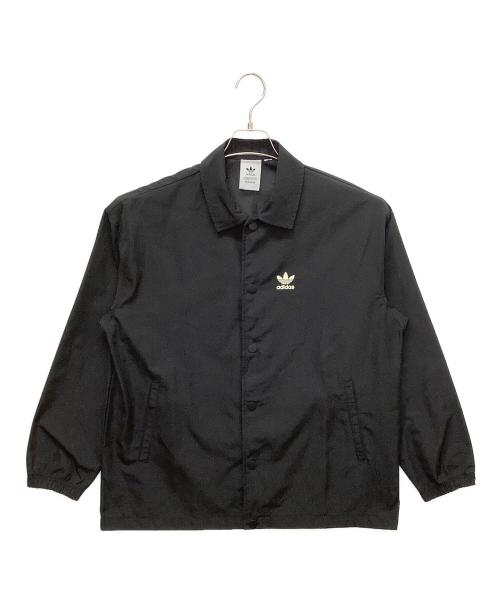 adidas Originals（アディダスオリジナル）adidas Originals (アディダスオリジナル) コーチジャケット ブラック サイズ:ｻｲｽﾞﾀｸﾞ欠損の為不明の古着・服飾アイテム