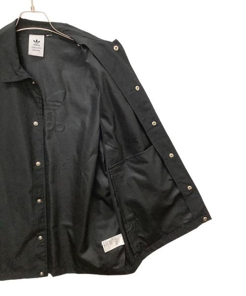 adidas Originals（アディダスオリジナル）adidas Originals (アディダスオリジナル) コーチジャケット ブラック サイズ:ｻｲｽﾞﾀｸﾞ欠損の為不明の古着・服飾アイテム