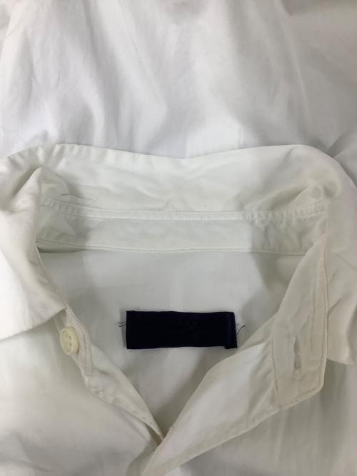 ROBE DE CHAMBRE COMME DES GARCONS（ローブドシャンブル コムデギャルソン）ROBE DE CHAMBRE COMME DES GARCONS (ローブドシャンブル コムデギャルソン) 切替シャツワンピース ホワイト×ネイビー サイズ:なしの古着・服飾アイテム