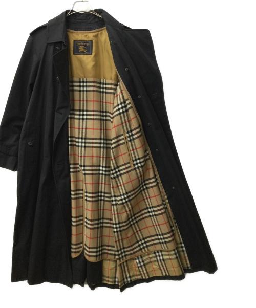 Burberry's（バーバリー）Burberry's (バーバリーズ) ライナー付きトレンチコート ブラック サイズ:11ARの古着・服飾アイテム