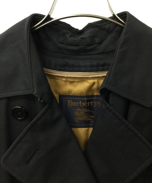 Burberry's（バーバリー）Burberry's (バーバリーズ) ライナー付きトレンチコート ブラック サイズ:11ARの古着・服飾アイテム