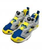 REEBOKリーボック）の古着「INSTAPUMP FURY 95」｜ブルー×イエロー