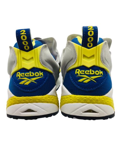 REEBOK（リーボック）REEBOK (リーボック) INSTAPUMP FURY 95 ブルー×イエロー サイズ:USA9、UK8、EUR42、CM27の古着・服飾アイテム