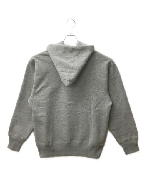 goat（ゴート）goat (ゴート) WX-0378 プルオーバーパーカー グレー×レッド サイズ:Mの古着・服飾アイテム