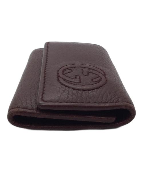 GUCCI（グッチ）GUCCI (グッチ) 6連キーケース ボルドーの古着・服飾アイテム