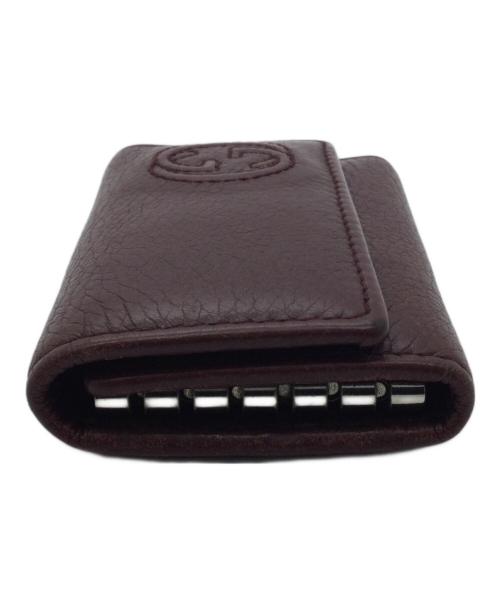 GUCCI（グッチ）GUCCI (グッチ) 6連キーケース ボルドーの古着・服飾アイテム