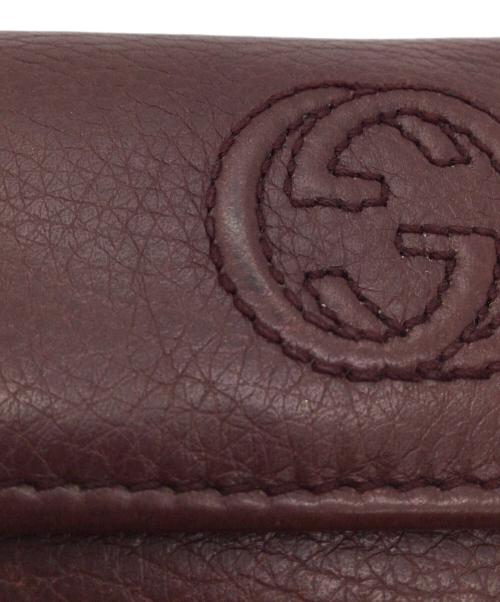 GUCCI（グッチ）GUCCI (グッチ) 6連キーケース ボルドーの古着・服飾アイテム