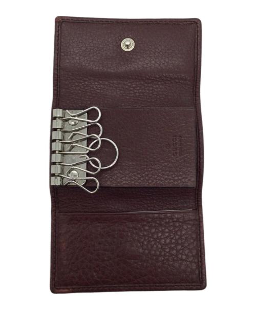 GUCCI（グッチ）GUCCI (グッチ) 6連キーケース ボルドーの古着・服飾アイテム