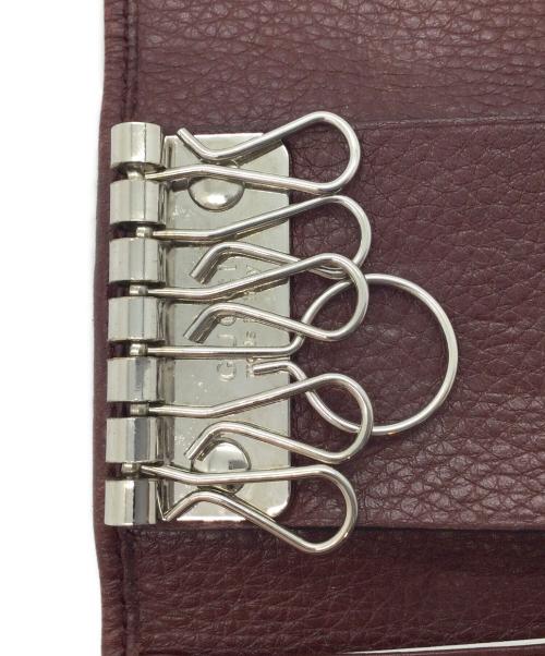 GUCCI（グッチ）GUCCI (グッチ) 6連キーケース ボルドーの古着・服飾アイテム