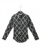 MSGMエムエスジーエム）の古着「2140ME25　シャツ」｜ホワイト×ブラック