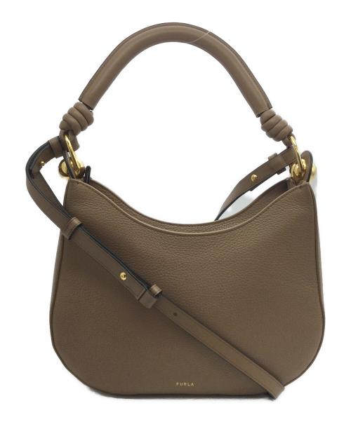 FURLA（フルラ）FURLA (フルラ) 2WAYバッグ ベージュの古着・服飾アイテム