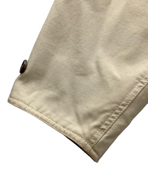 LAND'S END（ランズエンド）LAND'S END (ランズエンド) ハンティングジャケット アイボリー サイズ:Mの古着・服飾アイテム