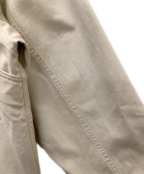 LAND'S END（ランズエンド）LAND'S END (ランズエンド) ハンティングジャケット アイボリー サイズ:Mの古着・服飾アイテム