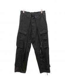 POLIQUANT（ポリクアント）の古着「カーゴパンツ」｜ブラック