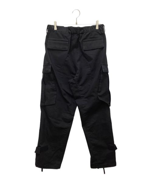 POLIQUANT（ポリクアント）POLIQUANT (ポリクアント) カーゴパンツ ブラック サイズ:品質ﾀｸﾞ無い為不明の古着・服飾アイテム