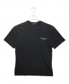 COMME des GARCONS HOMMEコムデギャルソン オム）の古着「HO-T018 トカゲ レントゲンTシャツ」｜ブラック