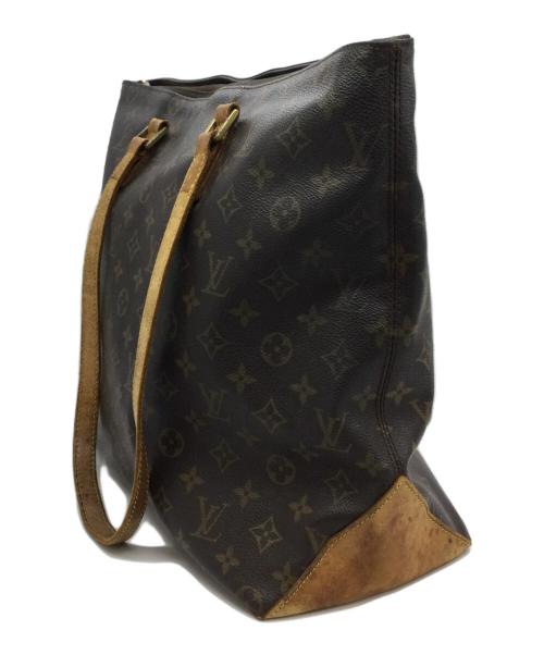 LOUIS VUITTON（ルイ ヴィトン）LOUIS VUITTON (ルイ ヴィトン) ショルダートートバッグ ブラウンの古着・服飾アイテム