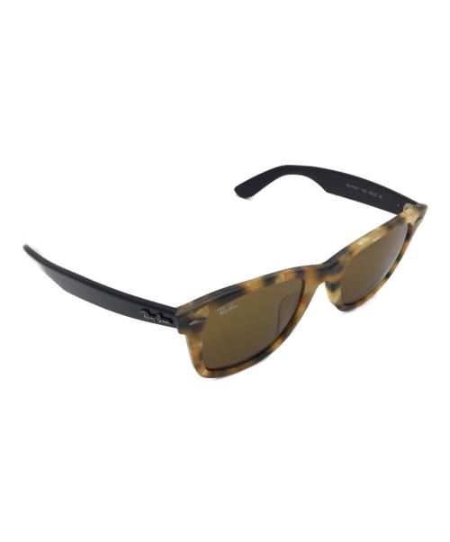 RAY-BAN（レイバン）RAY-BAN (レイバン) サングラス ベージュ×ブラック サイズ:52-22の古着・服飾アイテム