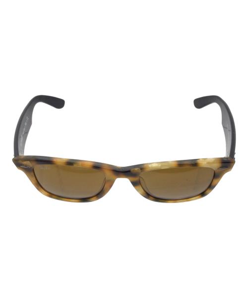 RAY-BAN（レイバン）RAY-BAN (レイバン) サングラス ベージュ×ブラック サイズ:52-22の古着・服飾アイテム