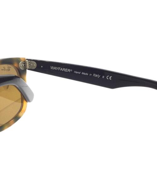 RAY-BAN（レイバン）RAY-BAN (レイバン) サングラス ベージュ×ブラック サイズ:52-22の古着・服飾アイテム