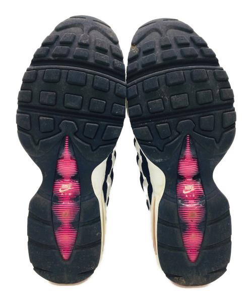 NIKE（ナイキ）NIKE (ナイキ) Air Max 95 Marine Day Blue ネイビー×ホワイト サイズ:US9、UK8、EUR42.5、BR40.5、CN270(2.5)の古着・服飾アイテム