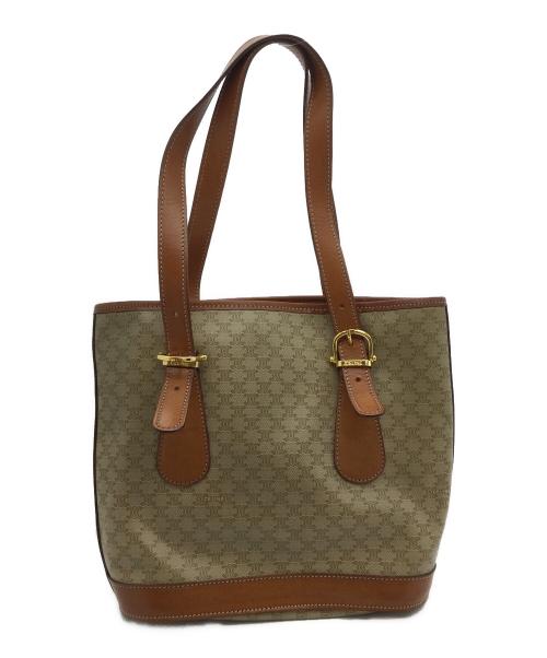 CELINE（セリーヌ）CELINE (セリーヌ) マカダム柄トートバッグの古着・服飾アイテム