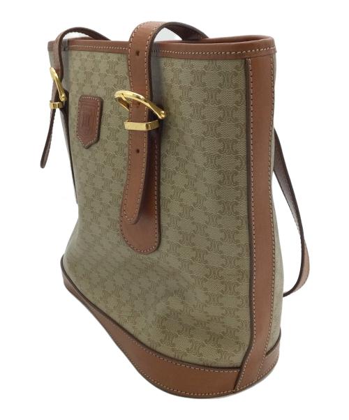 CELINE（セリーヌ）CELINE (セリーヌ) マカダム柄トートバッグの古着・服飾アイテム
