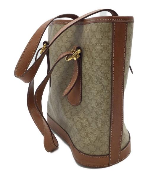 CELINE（セリーヌ）CELINE (セリーヌ) マカダム柄トートバッグの古着・服飾アイテム