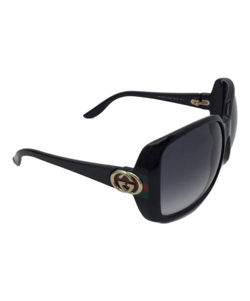 GUCCI（グッチ）GUCCI (グッチ) サングラス ブラックの古着・服飾アイテム