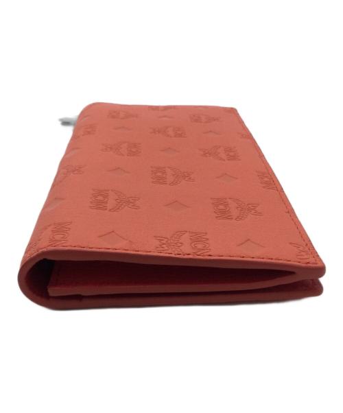 MCM（エムシーエム）MCM (エムシーエム) 長財布 オレンジの古着・服飾アイテム