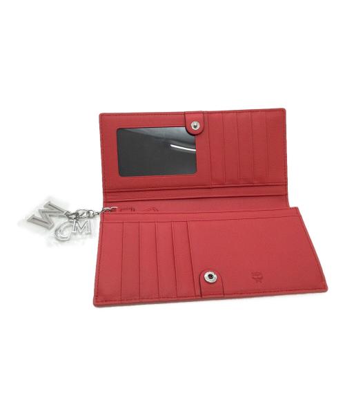 MCM（エムシーエム）MCM (エムシーエム) 長財布 オレンジの古着・服飾アイテム