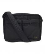 PORTERポーター）の古着「TANKER SHOULDER BAG(L)」｜ブラック
