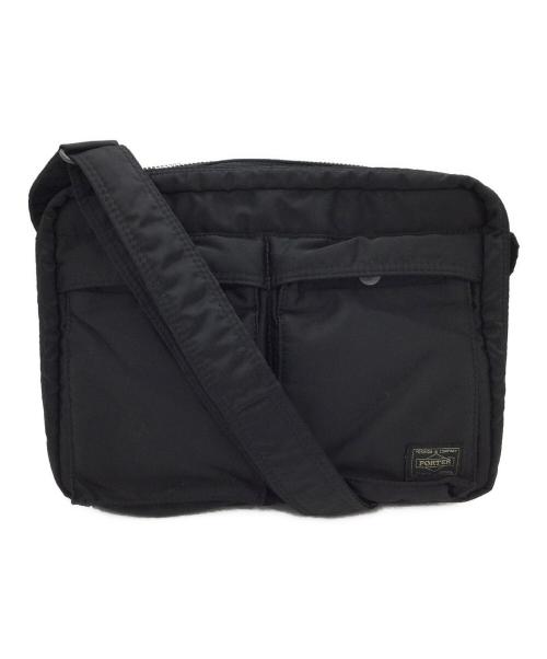 PORTER（ポーター）PORTER (ポーター) TANKER SHOULDER BAG(L) ブラックの古着・服飾アイテム