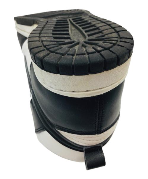 NIKE（ナイキ）NIKE (ナイキ) Dunk High ホワイト×ブラック サイズ:US8.5、UK6、EUR40、cm25.5。BR38、CN255(2.5)の古着・服飾アイテム