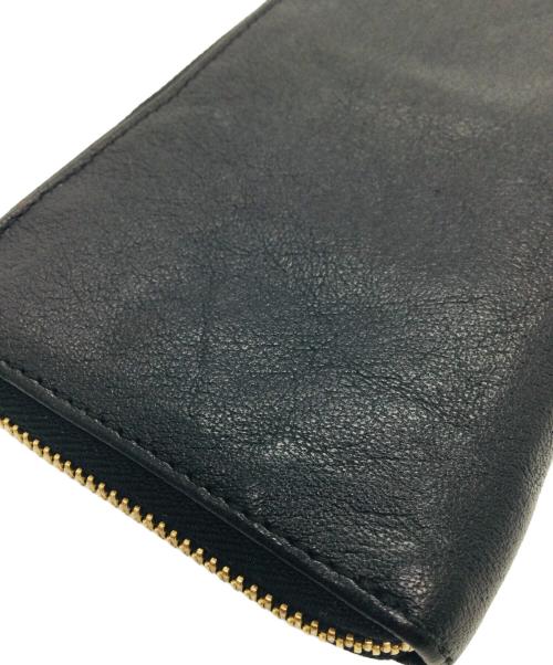 Chloe（クロエ）Chloe (クロエ) ラウンドファスナー財布 ブラックの古着・服飾アイテム