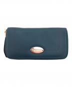 repettoレペット）の古着「ラウンドファスナー財布」｜ブルー