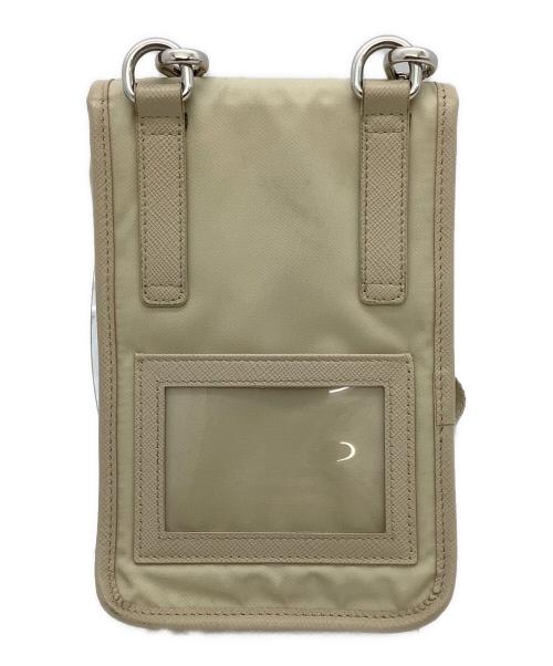 PRADA（プラダ）PRADA (プラダ) ショルダーポーチ ベージュの古着・服飾アイテム