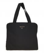 PRADAプラダ）の古着「ナイロンハンドバッグ」｜ブラック
