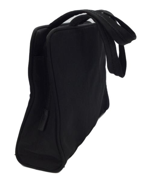 PRADA（プラダ）PRADA (プラダ) ナイロンハンドバッグ ブラックの古着・服飾アイテム