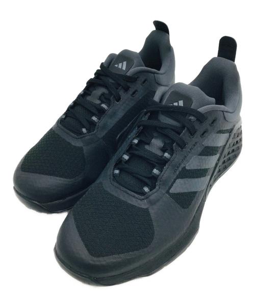 adidas（アディダス）adidas (アディダス) ドロップセット 2 トレーニングシューズ ブラック サイズ:US7、UK5 1/2 未使用品の古着・服飾アイテム