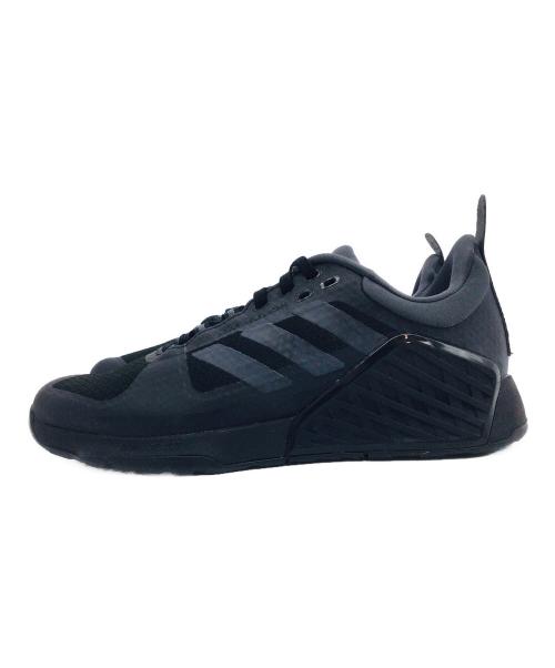 adidas（アディダス）adidas (アディダス) ドロップセット 2 トレーニングシューズ ブラック サイズ:US7、UK5 1/2 未使用品の古着・服飾アイテム
