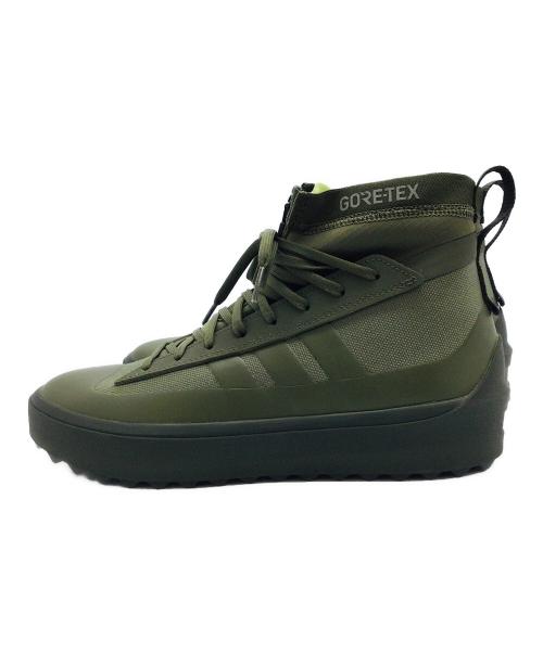 adidas（アディダス）adidas (アディダス) ZNSORED HIGH GORE-TEX オリーブ サイズ:US8、UK7 1/2、FR41 1/3、cm26、CHN255 未使用品の古着・服飾アイテム