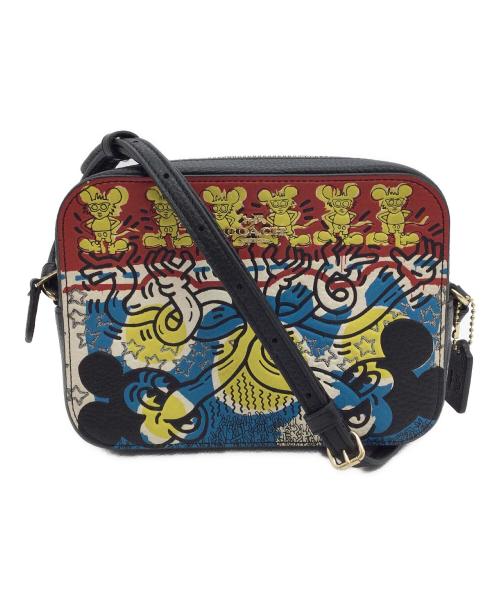 COACH（コーチ）COACH (コーチ) Keith Haring (キースヘリング) ミニカメラバッグ マルチカラーの古着・服飾アイテム