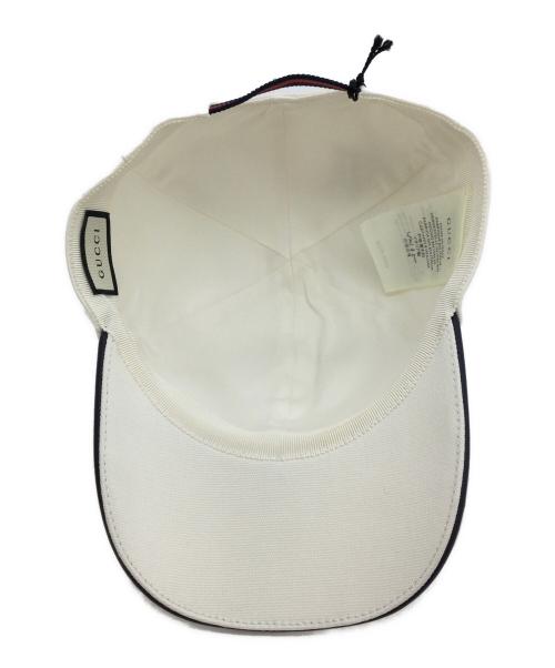 GUCCI（グッチ）GUCCI (グッチ) キャップ ホワイトの古着・服飾アイテム