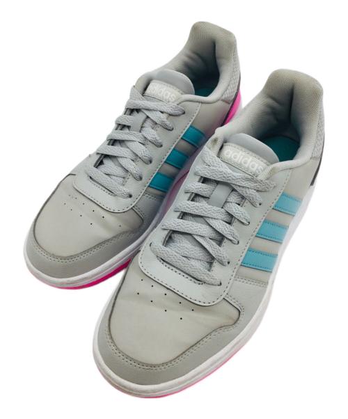 adidas（アディダス）adidas (アディダス) ADIHOOPS 2.0 K グレー サイズ:US6、UK5 1/2、FR38 2/3、JP245、CHN235の古着・服飾アイテム