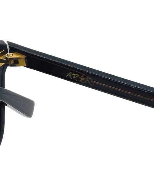 A.D.S.R.（エーディーエスアール）A.D.S.R. (エーディーエスアール) サングラス ブラックの古着・服飾アイテム