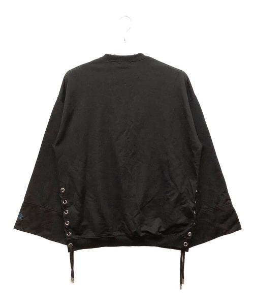 HARE（ハレ）HARE (ハレ) Ado (アド) HA430010AD　スウェット ブラック サイズ:Mの古着・服飾アイテム